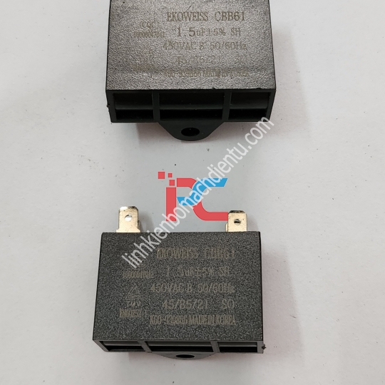 Tụ chân cắm 1.5uf/450Vac