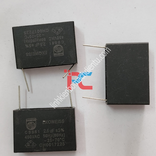 Tụ chân kim 2.5uf/450Vac