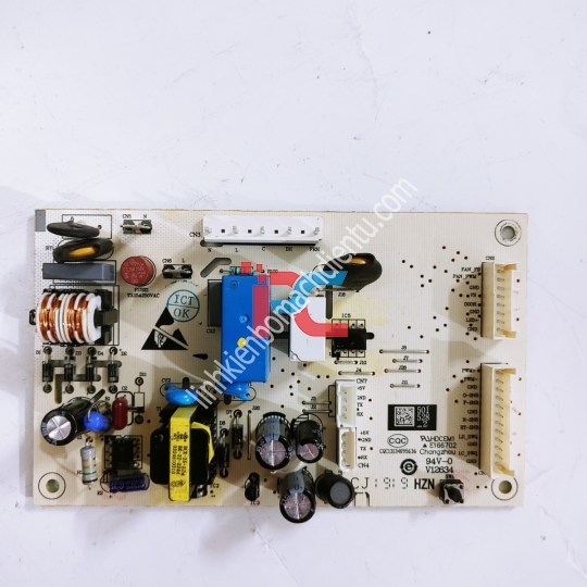 Mạch nguồn Tủ Lạnh Aqua Inverter mẫu 2 bo .