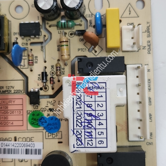 Mạch tủ lạnh Electruxluc mono mã 4109