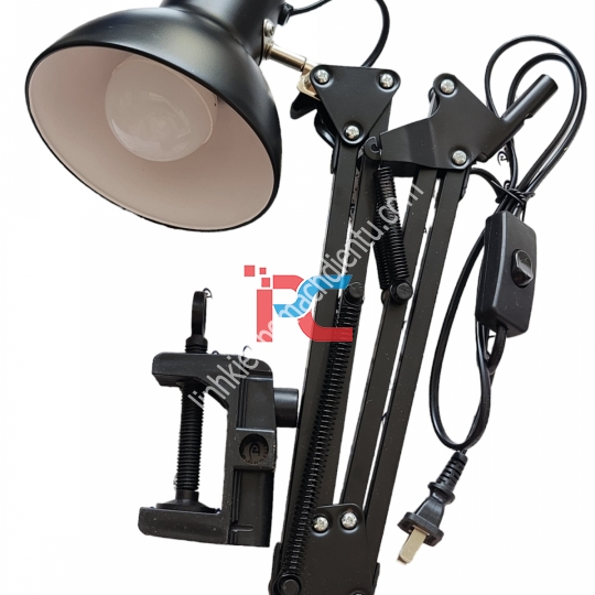 Đèn Kẹp Bàn Gấp Khúc