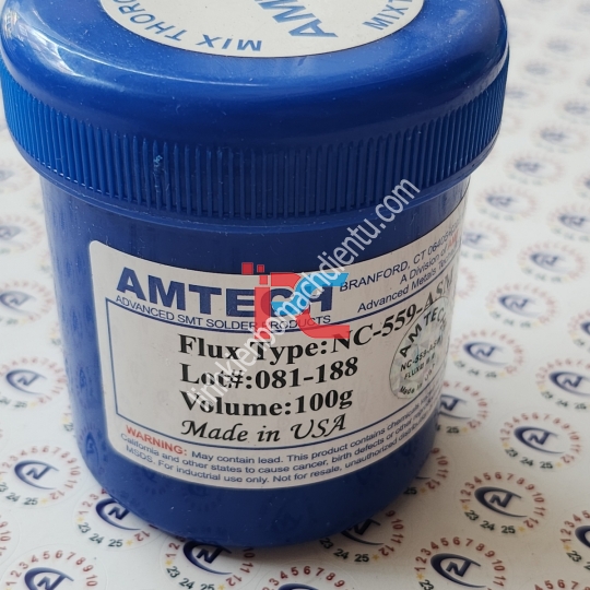 MỠ HÀN AMTECH NC-559-ASM (Hủ tròn)