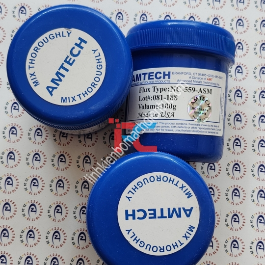 MỠ HÀN AMTECH NC-559-ASM (Hủ tròn)