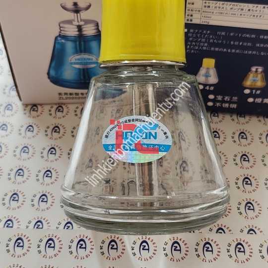 Bình Axeton thủy tinh