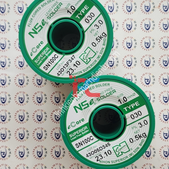 Thiếc không chì cuộn 500gram 1.0mm